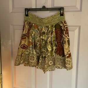 Stretch Waist mini skirt